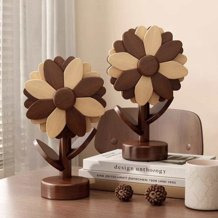 Hana Wood Modulus Coaster (5 Pieces)