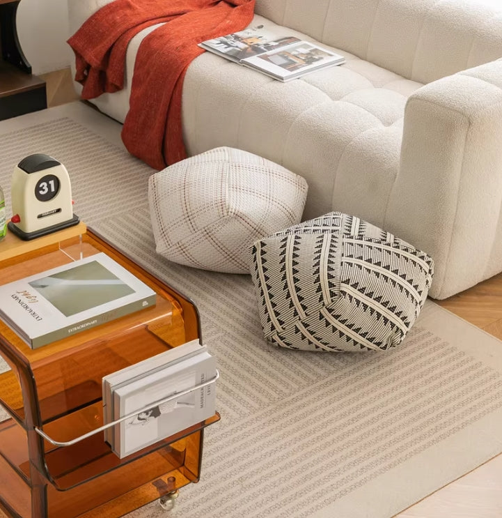 Nomad Geometric Pouf