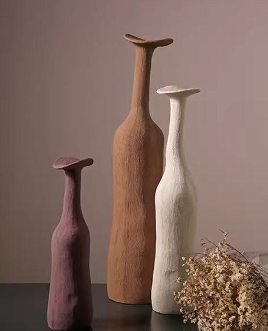 Uneven Grace Sculptural Vases (5 pieces)