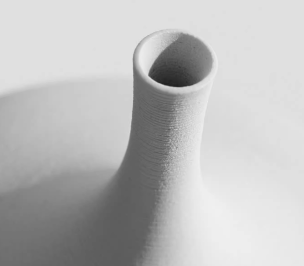 Strata Black Bottle Vase