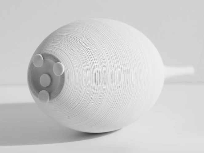 Strata Black Bottle Vase