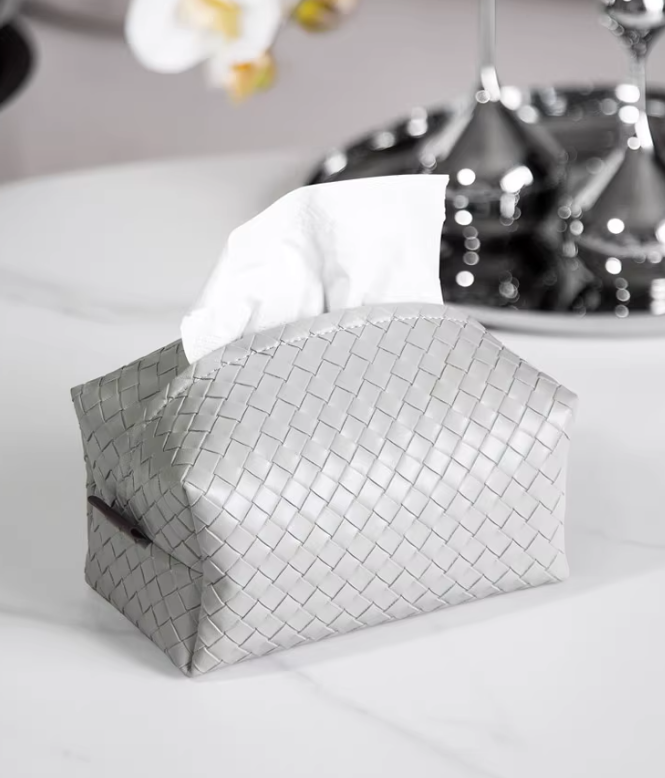 Weave Tissue Box Cover