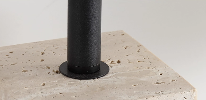 "Cantilever" Concrete Block Task Lamp