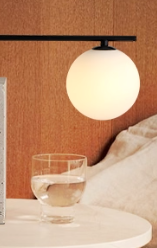 "Cantilever" Concrete Block Task Lamp