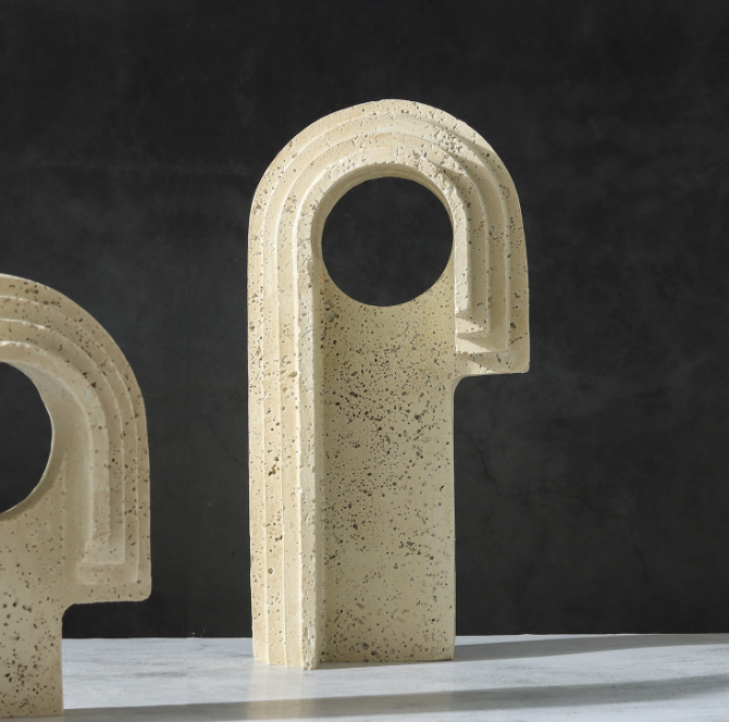 Archival Keystone Sculpture (Set of 2)