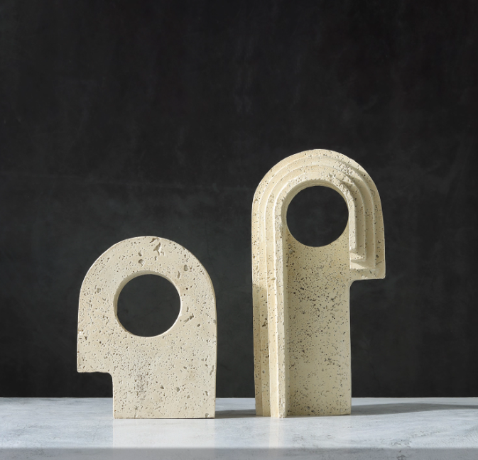 Archival Keystone Sculpture (Set of 2)