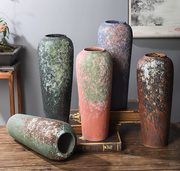 Volcanic Raku Stelae