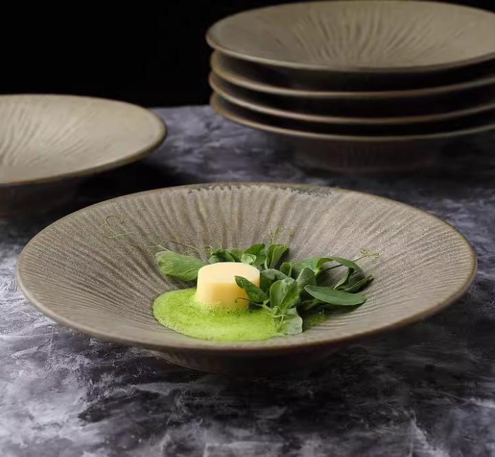 Riven Earth Serving Bowl