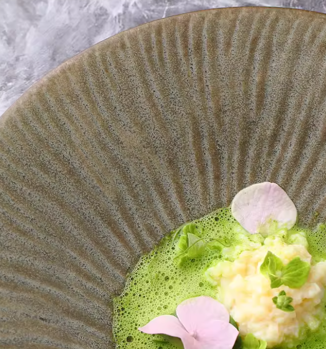 Riven Earth Serving Bowl