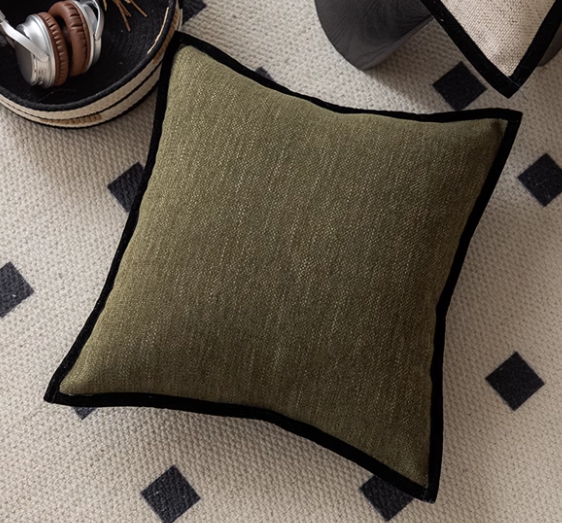 The Kichō Border Cushion