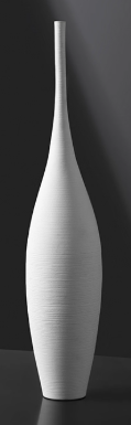 Strata Black Bottle Vase