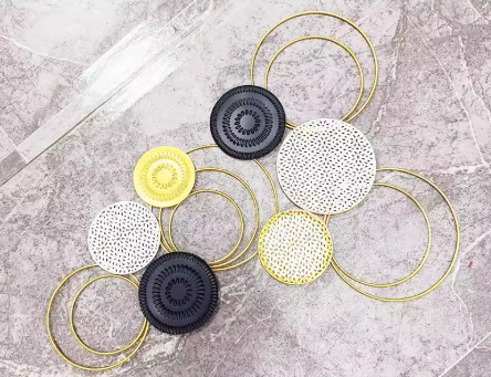 "Aqua Flora" Gilded Wall Sculpture