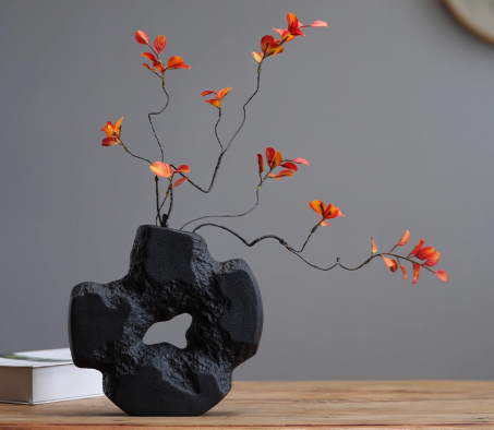 Cavernous Chalk Vessel